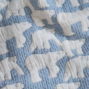 通気性が良く肌触りがいいブランケット WARMGREY TAILのCOTTON MODAL BLANKET