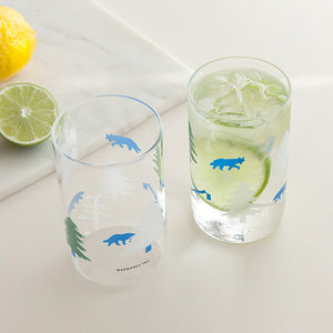 飲み物を華やかに彩るガラスカップ WARMGREY TAIL の CUP