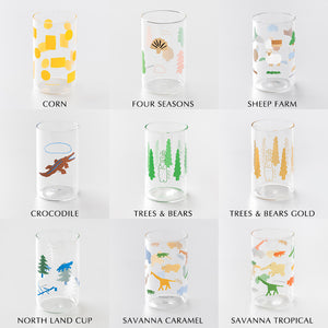 飲み物を華やかに彩るガラスカップ WARMGREY TAIL の CUP
