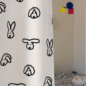 コットン100％で肌触りの良い WARMGREY TAILのCURTAIN（カーテン）