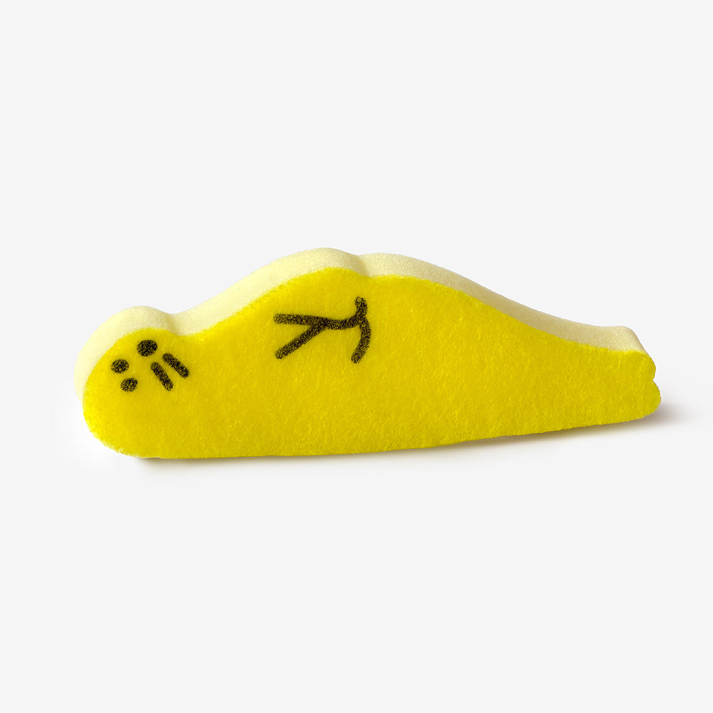 イラストがプリントされたスポンジ WARMGREY TAIL の DISH SPONGE