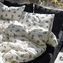 画像をギャラリービューアに読み込む, コットン100％の掛け布団カバー WARMGREY TAILのDUVET COVER
