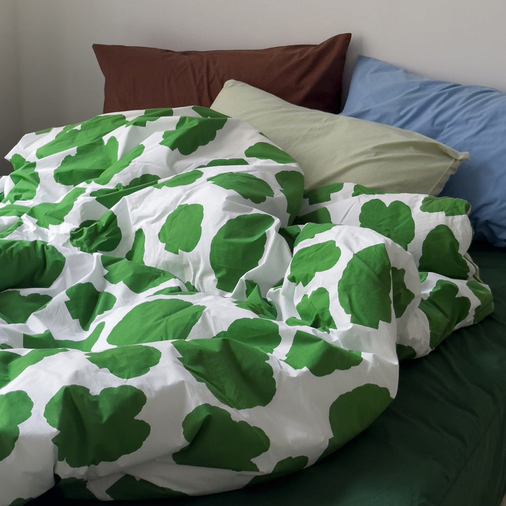 コットン100％の掛け布団カバー WARMGREY TAILのDUVET COVER – MAG