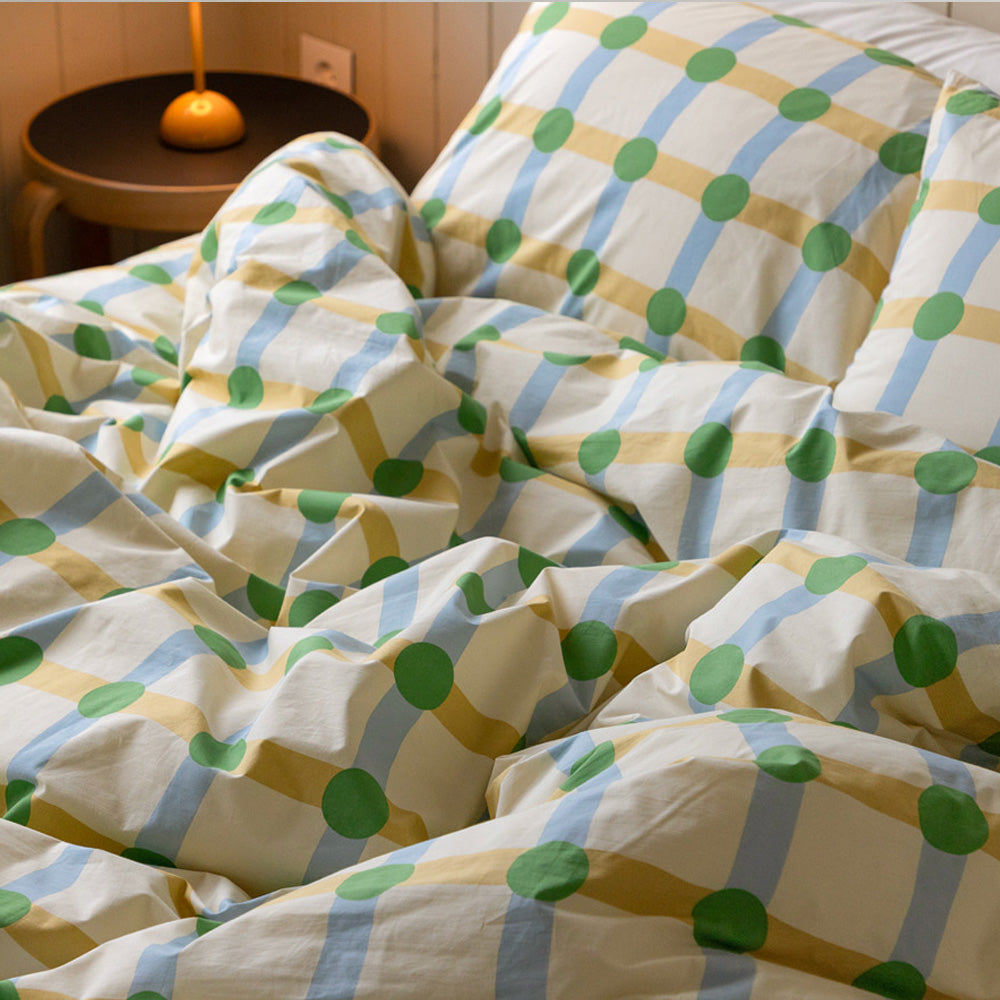 コットン100％の掛け布団カバー WARMGREY TAILのDUVET COVER – MAG