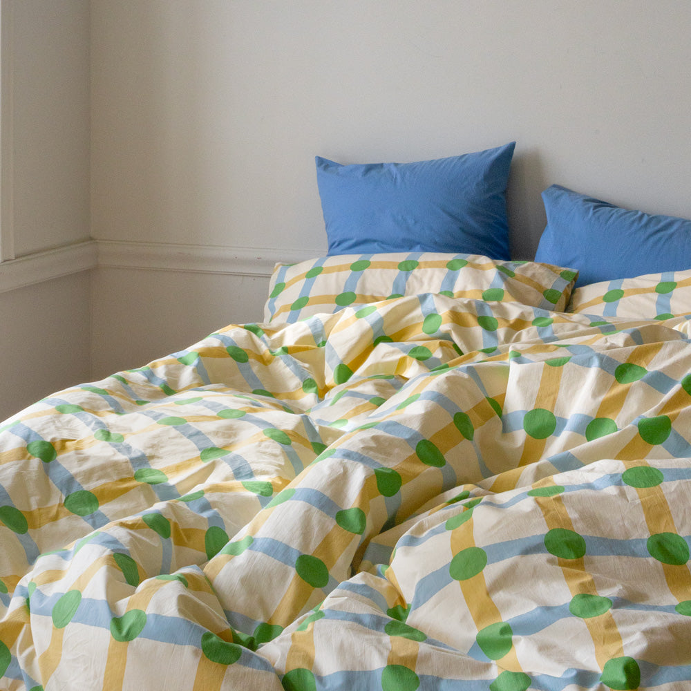 コットン100％の掛け布団カバー WARMGREY TAILのDUVET COVER – MAG