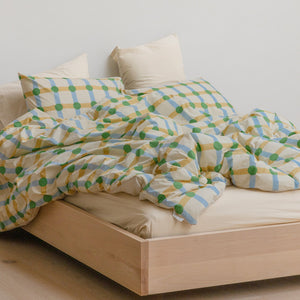 コットン100％の掛け布団カバー WARMGREY TAILのDUVET COVER