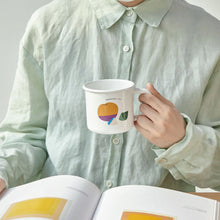 画像をギャラリービューアに読み込む, どんな場面でも使える琺瑯製マグカップ WARMGREY TAIL の ENAMEL MUG CUP（エナメル マグカップ）
