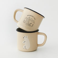 画像をギャラリービューアに読み込む, どんな場面でも使える琺瑯製マグカップ WARMGREY TAIL の ENAMEL MUG CUP（エナメル マグカップ）
