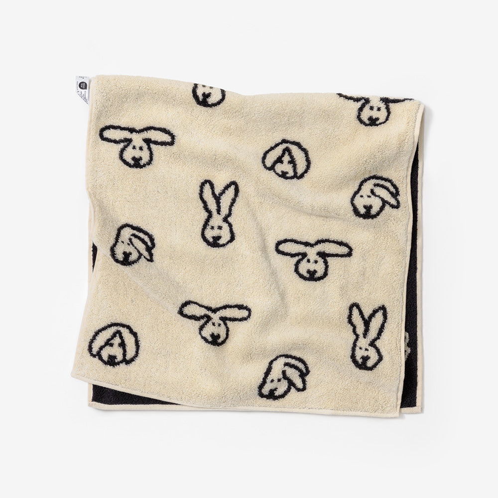 耐久性に優れ毛羽立ちも少ない WARMGREY TAIL の FACE TOWEL（フェイスタオル）