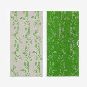 耐久性に優れ毛羽立ちも少ない WARMGREY TAIL の FACE TOWEL（フェイスタオル）