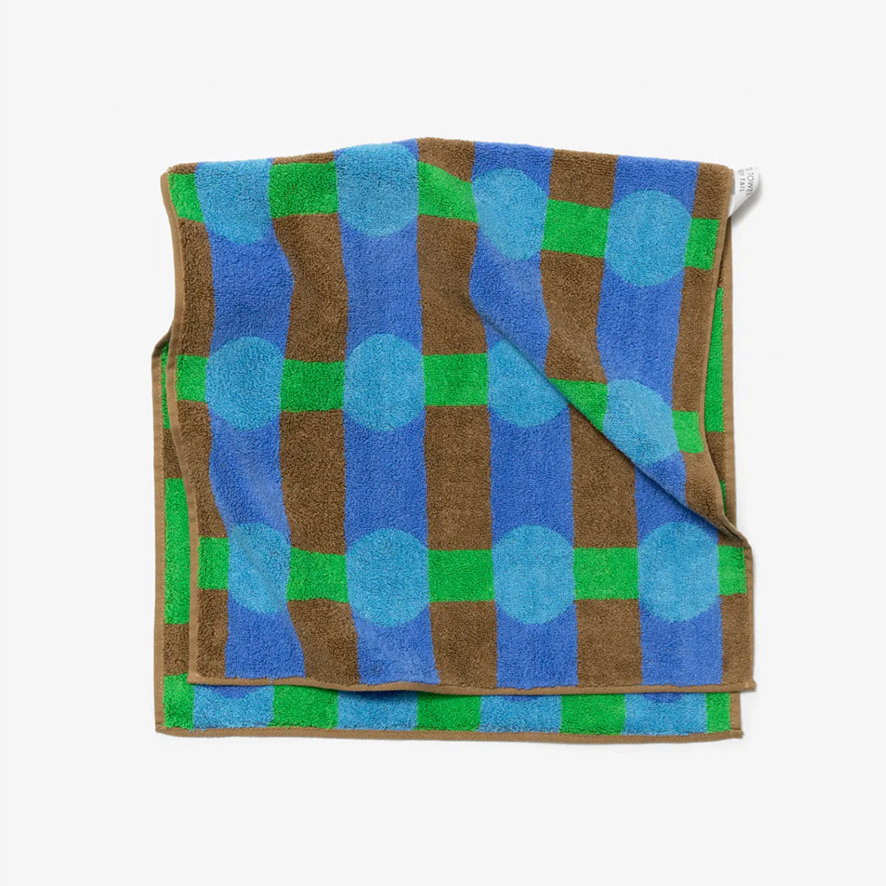 耐久性に優れ毛羽立ちも少ない WARMGREY TAIL の FACE TOWEL（フェイス