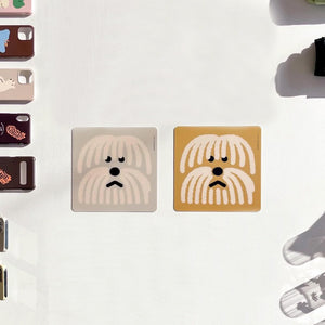 FLUFFY DOGのマウスパッド WARMGREY TAIL のFLUFFY DOG MOUSE PAD