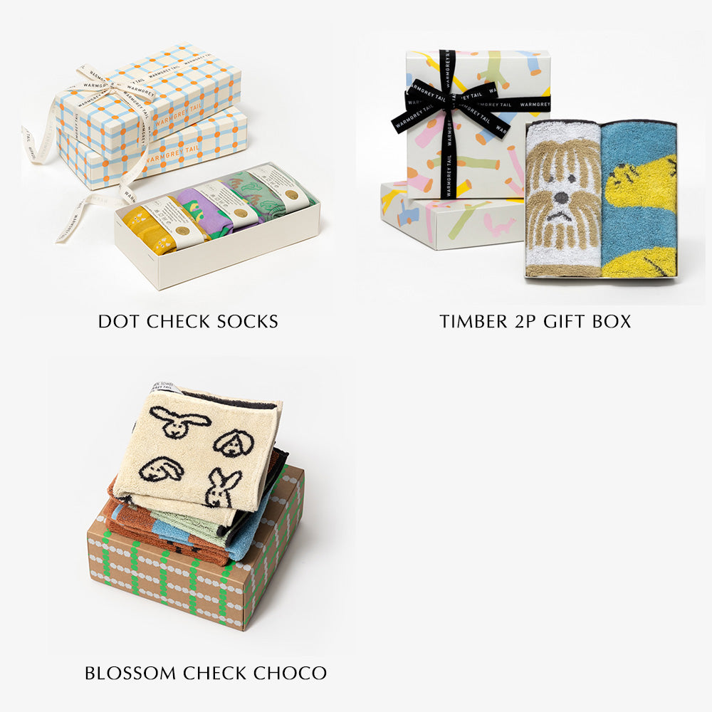 プレゼントを華やかにする WARMGREY TAILのGIFT BOX（ギフトボックス