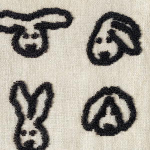 専用パッケージ入り WARMGREY TAIL の HAND CLOTH（ハンドクロス）