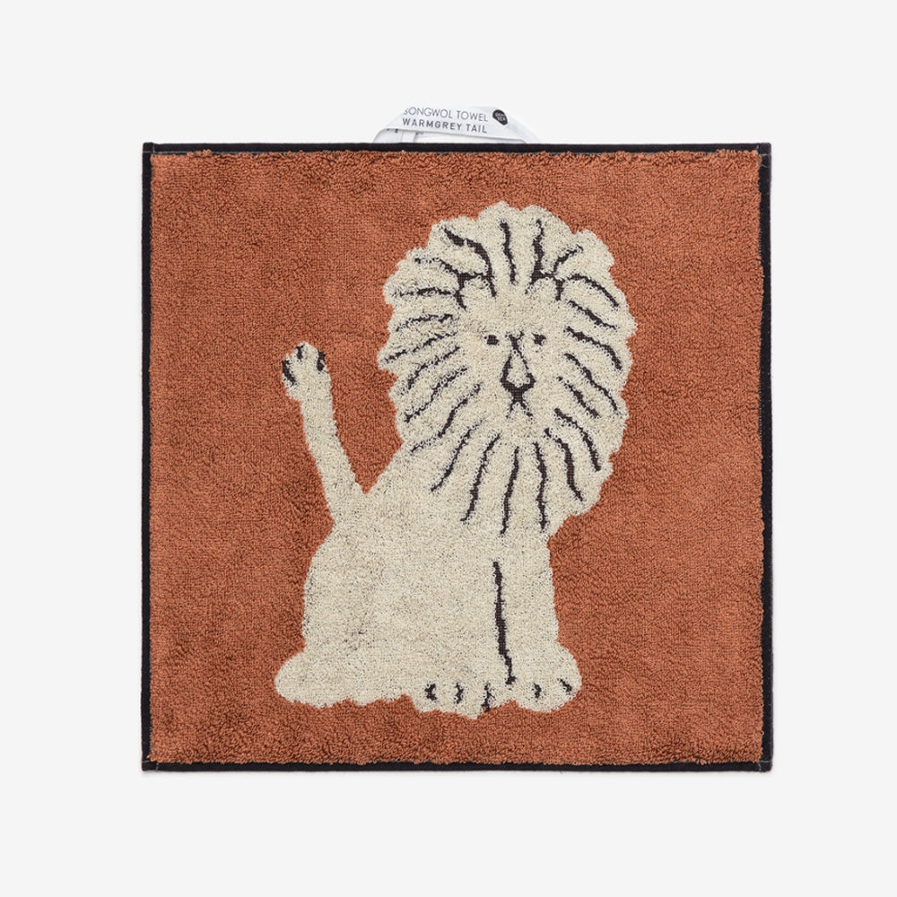 耐久性に優れ 毛羽立ちも少ない WARMGREY TAIL の HAND TOWEL（ハンド