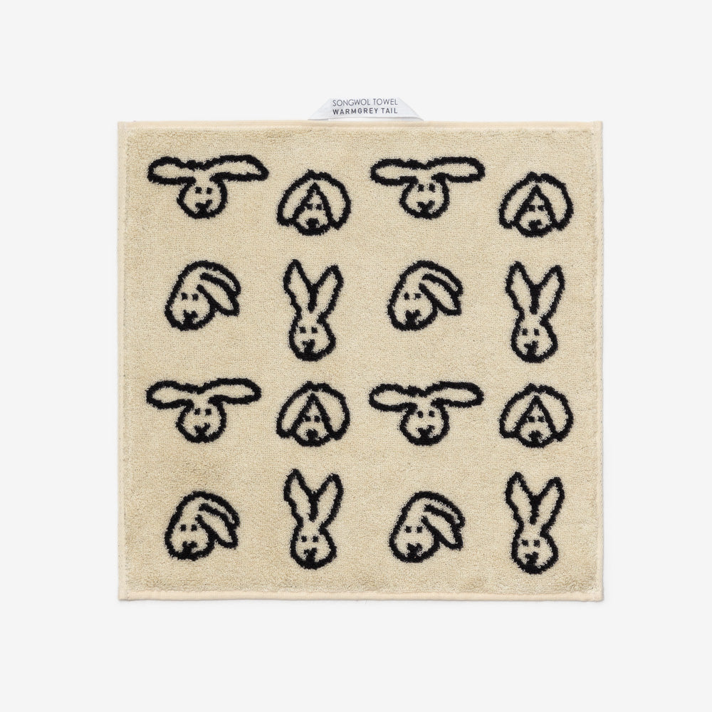 耐久性に優れ 毛羽立ちも少ない WARMGREY TAIL の HAND TOWEL（ハンド