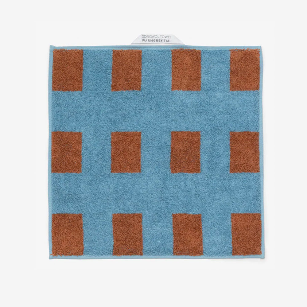 耐久性に優れ 毛羽立ちも少ない WARMGREY TAIL の HAND TOWEL（ハンド