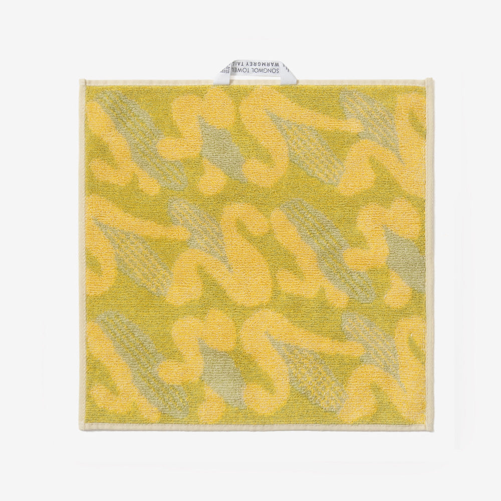 耐久性に優れ 毛羽立ちも少ない WARMGREY TAIL の HAND TOWEL（ハンド