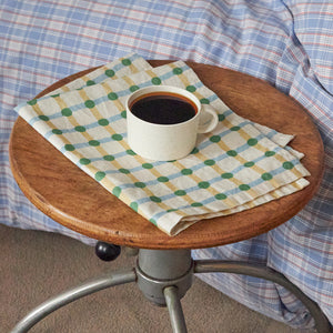 最高品質のリネン・コットン混紡生地を使用した WARMGREY TAIL の KITCHEN CLOTH 2（キッチンクロス）