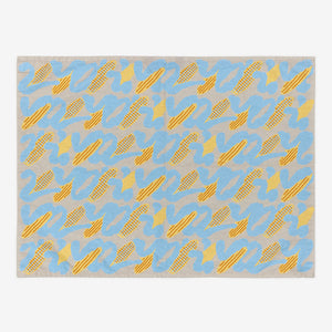 最高品質のリネン・コットン混紡生地を使用した WARMGREY TAIL の KITCHEN CLOTH 2（キッチンクロス）