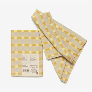 最高品質のリネン・コットン混紡生地を使用した WARMGREY TAIL の KITCHEN CLOTH 2（キッチンクロス）