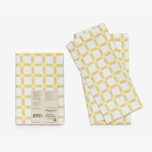 最高品質のリネン・コットン混紡生地を使用した WARMGREY TAIL の KITCHEN CLOTH 2（キッチンクロス）