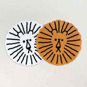 ライオンイラストのマウスパッド WARMGREY TAIL の LION MOUSE PAD