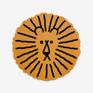 ライオンイラストのマウスパッド WARMGREY TAIL の LION MOUSE PAD