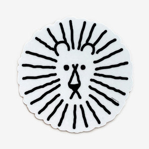 ライオンイラストのマウスパッド WARMGREY TAIL の LION MOUSE PAD