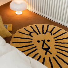 画像をギャラリービューアに読み込む, 耐久性に優れ、お部屋に美しい雰囲気を添える WARMGREY TAIL の LION RUG（ライオンラグ）
