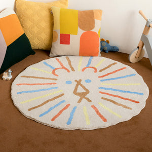 耐久性に優れ、お部屋に美しい雰囲気を添える WARMGREY TAIL の LION RUG（ライオンラグ）