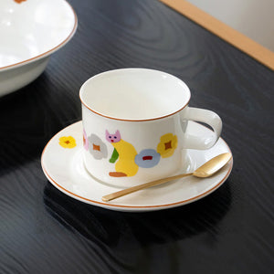 優れた保温性、並外れた耐久性のあるマグカップ WARMGREY TAIL の MUG & SAUCER（マグ&ソーサー）