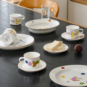 優れた保温性、並外れた耐久性のあるマグカップ WARMGREY TAIL の MUG & SAUCER（マグ&ソーサー）