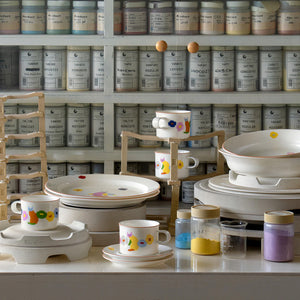 優れた保温性、並外れた耐久性のあるマグカップ WARMGREY TAIL の MUG & SAUCER（マグ&ソーサー）