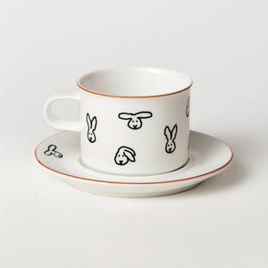 優れた保温性、並外れた耐久性のあるマグカップ WARMGREY TAIL の MUG & SAUCER（マグ&ソーサー）