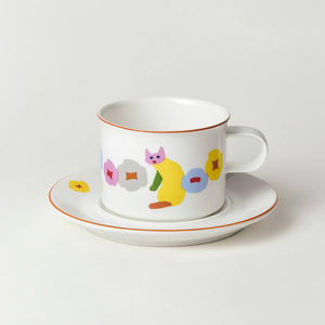 優れた保温性、並外れた耐久性のあるマグカップ WARMGREY TAIL の MUG & SAUCER（マグ&ソーサー）