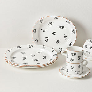 優れた保温性、並外れた耐久性のある WARMGREY TAIL の OVAL PLATE（オーバルプレート）