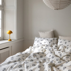 コットン100％の枕カバー WARMGREY TAILのPILLOW CASE