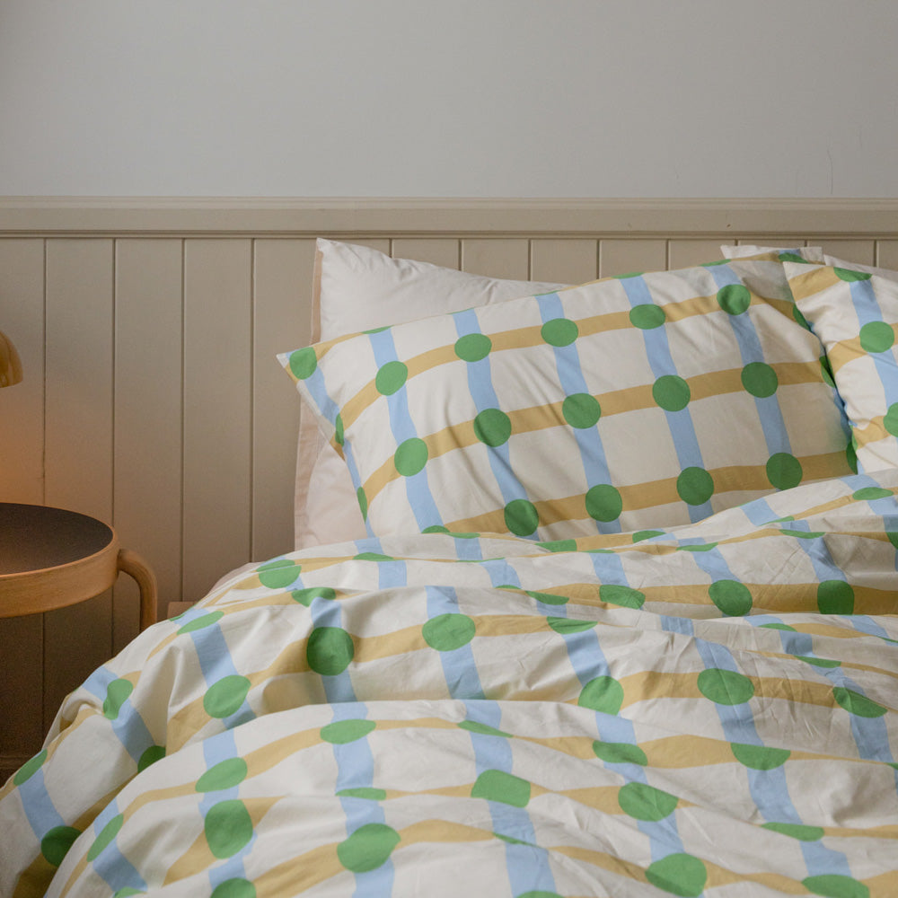 一部予約商品】コットン100％の枕カバー WARMGREY TAILのPILLOW CASE