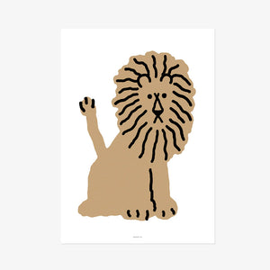 シルクスクリーンのように鮮やかな WARMGREY TAIL の ポスター