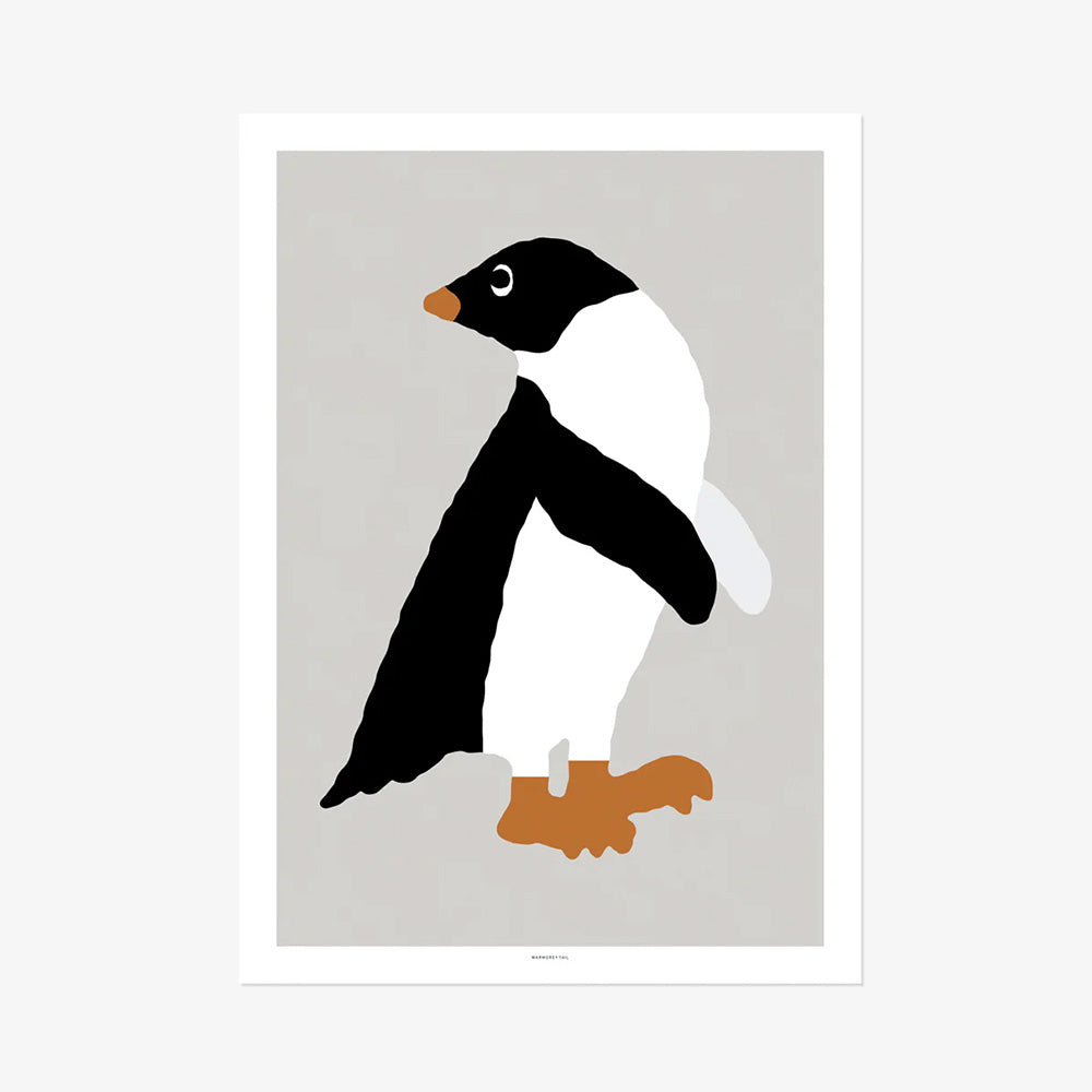 シルクスクリーンのように鮮やかな WARMGREY TAIL の ポスター – MAG