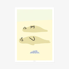 画像をギャラリービューアに読み込む, シルクスクリーンのように鮮やかな WARMGREY TAIL の ポスター
