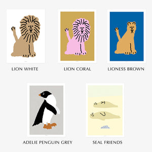 シルクスクリーンのように鮮やかな WARMGREY TAIL の ポスター