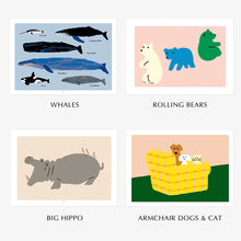 画像をギャラリービューアに読み込む, シルクスクリーンのように鮮やかな WARMGREY TAIL の ポスター
