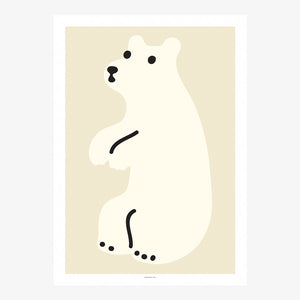 シルクスクリーンのように鮮やかな WARMGREY TAIL の POSTER（ポスター）