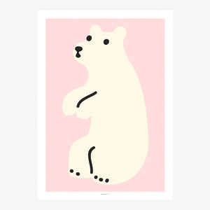 シルクスクリーンのように鮮やかな WARMGREY TAIL の POSTER（ポスター）