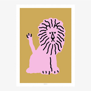 シルクスクリーンのように鮮やかな WARMGREY TAIL の POSTER（ポスター）