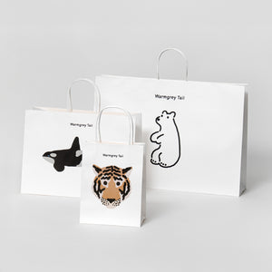 プレゼントを華やかにする紙袋 WARMGREY TAILのSHOPPING BAG（ショッピングバック）