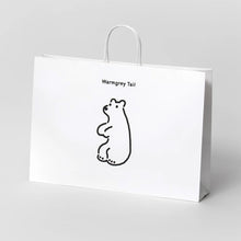 画像をギャラリービューアに読み込む, プレゼントを華やかにする紙袋 WARMGREY TAILのSHOPPING BAG（ショッピングバック）

