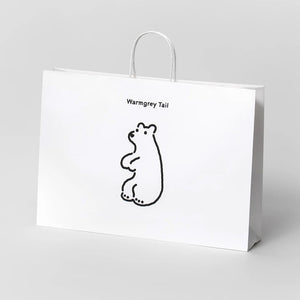 プレゼントを華やかにする紙袋 WARMGREY TAILのSHOPPING BAG（ショッピングバック）